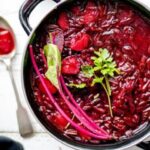 Борщ украинский с куриным филе