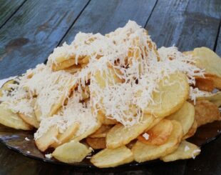 рецепт жареного картофеля с сыром, рецепт приготовления жареного картофеля с сыром, как приготовить жареный картофель с сыром, состав жареного картофеля с сыром, как приготовить жареный картофель с сыром