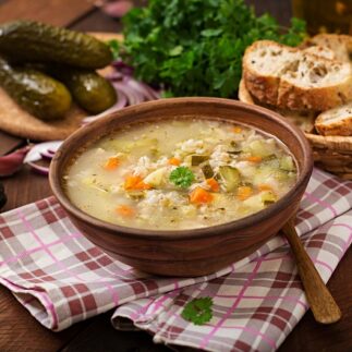 рецепт рассольника с курицей, рецепт приготовления рассольника с курицей, как приготовить рассольник с курицей, состав рассольника с курицей, как приготовить рассольник с курицей