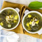 Окрошка из щавеля