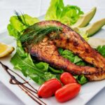 Стейк коропа з пряними овощами