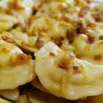 Вареники з капустою та грибами