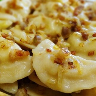 как приготовить вареники с капустой