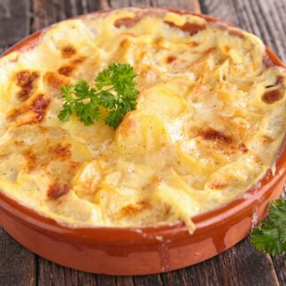 Картопляний гратен під сирно-вершковим соусом