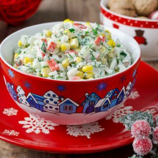 салат из крабовых палочек