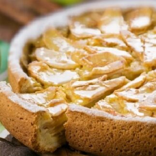 шарлотка с яблоками рецепт