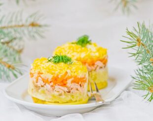 как приготовить мимозу