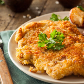 рецепт шницеля из курицы, рецепт куриного шницеля пошагово, состав шницеля из курицы, как готовить куриный шницель пошагово, как приготовить шницель