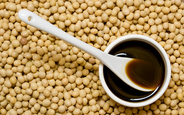 Soy sauce nad beans