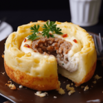 Мясное кольцо в картофельной шубе