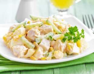 рецепты мясных салатов