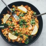 Паелья з морепродуктами в мультиварці