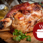Рулька, фарширована грибами: рецепт приготування
