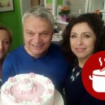 Буряковий торт з горіховим кремом