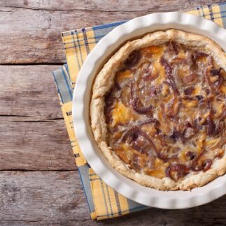 луковый пирог рецепт, луковый пирог, рецепт лукового пирога, как приготовить луковый пирог
