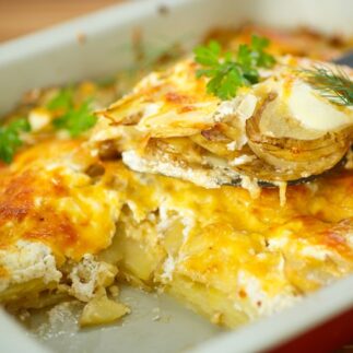 картошка в духовке с сыром