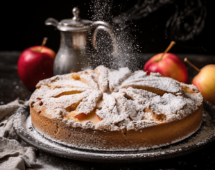 Шарлотка з яблуками