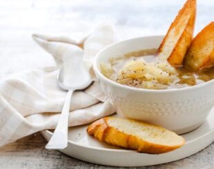 луковый суп с сыром