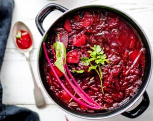 борщ в мультиварке с курицей