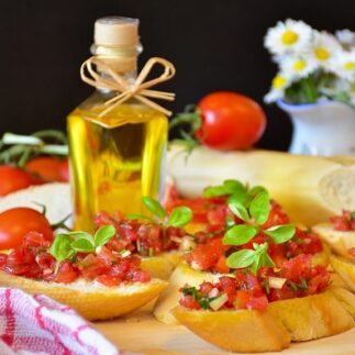 итальянская кухня брускетта