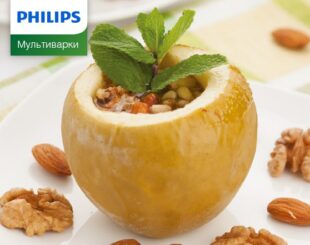 рецепт яблок печеных с медом и орехами в мультиварке, рецепт приготовления яблок печеных с медом и орехами в мультиварке, как приготовить яблоки печеные с медом и орехами в мультиварке, состав яблок печеных с медом и орехами для мультиварки, как приготовить яблоки печеные с медом и орехами в мультиварке