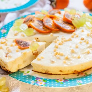 запеканка с хурмой