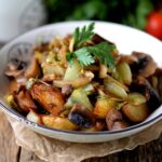 Тушеная картошка с грибами