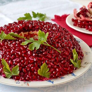рецепт гранатового браслета без свеклы, рецепт приготовления гранатового браслета без свеклы, как приготовить гранатовый браслет без свеклы, состав гранатового браслета без свеклы, как приготовить гранатовый браслет без свеклы