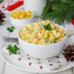 Салат із крабових паличок і печериць