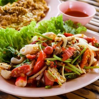 что приготовить из морепродуктов, блюда из морепродуктов, новогодние блюда из морепродуктов, блюда на новый год из морепродуктов, салаты из морепродуктов рецепт