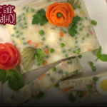 Салат-желе с курицей и овощами: видео рецепт