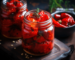 Маринований перець з медом
