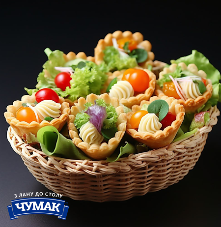 Закусочні корзиночки