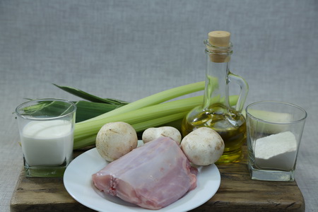  как приготовить кролика в сливках с овощами пошагово