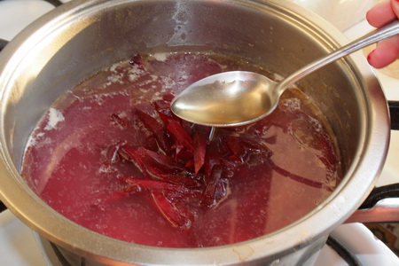 пошаговый рецепт горячего свекольника с курицей шаг 8