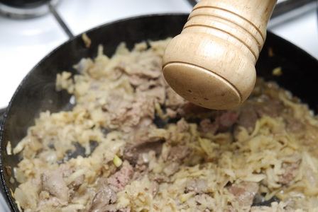 рецепт пошагово паштета из куриной печени с яблоком - шаг 6